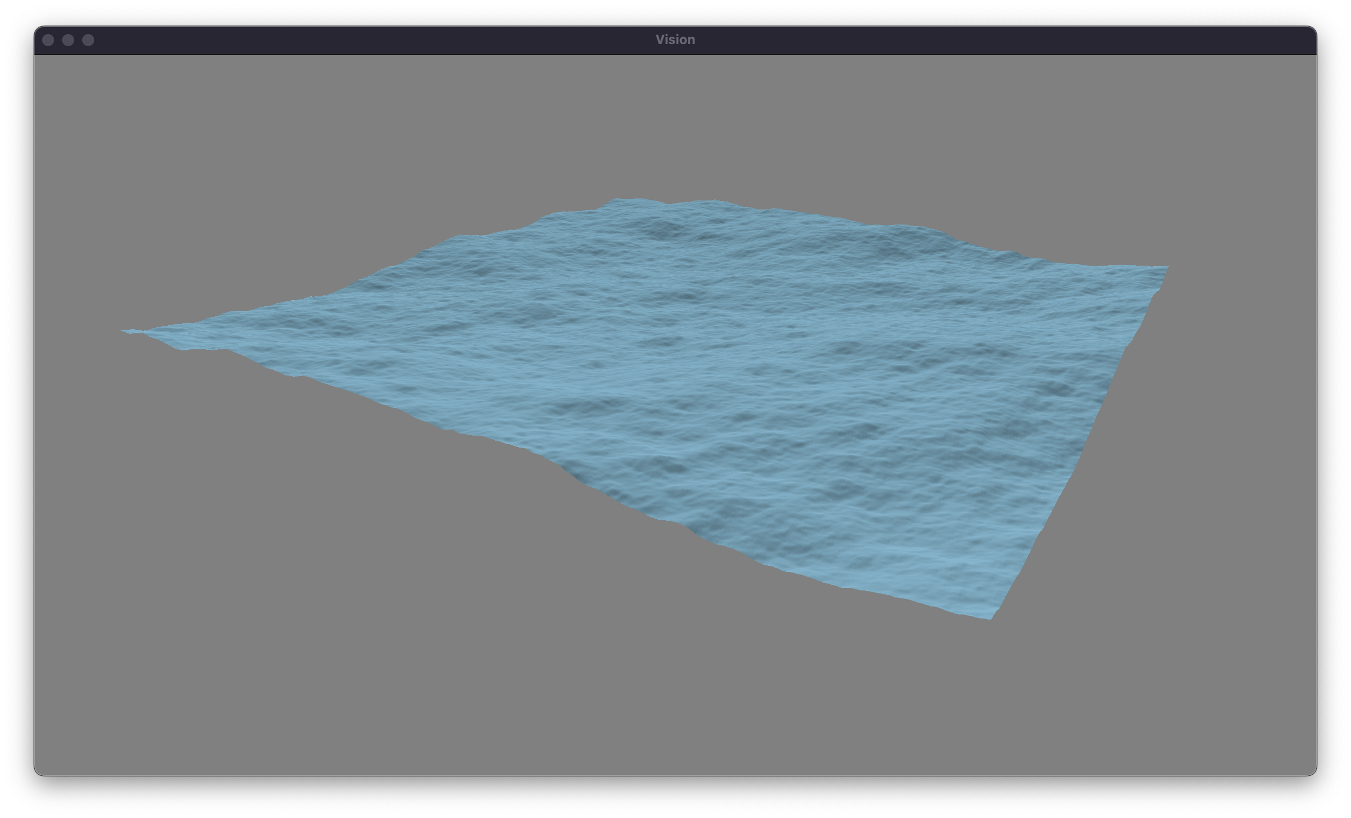 fft-water surface with diffuse lighting